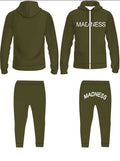 Olive Green "Madness" Jogger Suit