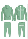 Mint Green/Blue "Madness" Jogger Suit